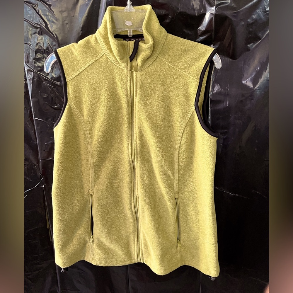 Lime Green Vest by For The Republic